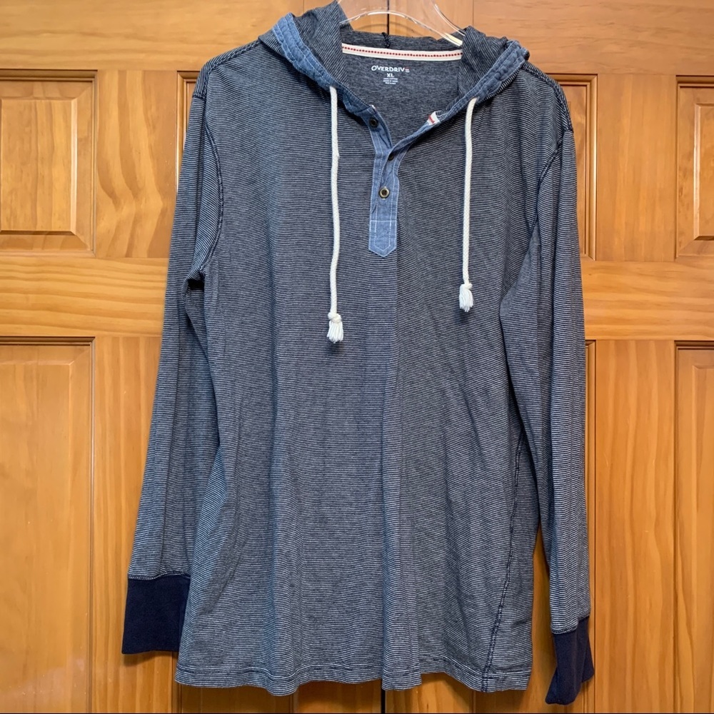 Overdrive Men’s Long Sleeve Hoodie XL